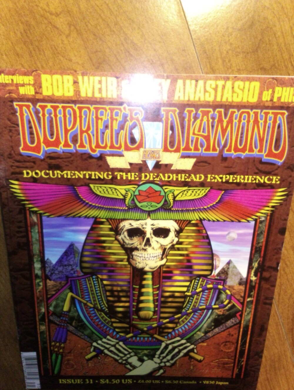 Grateful Dead Dupree's Diamond Magazine Lot Of Eight Issues 30,31,33,34,35,37-39 - Picture 3 of 16